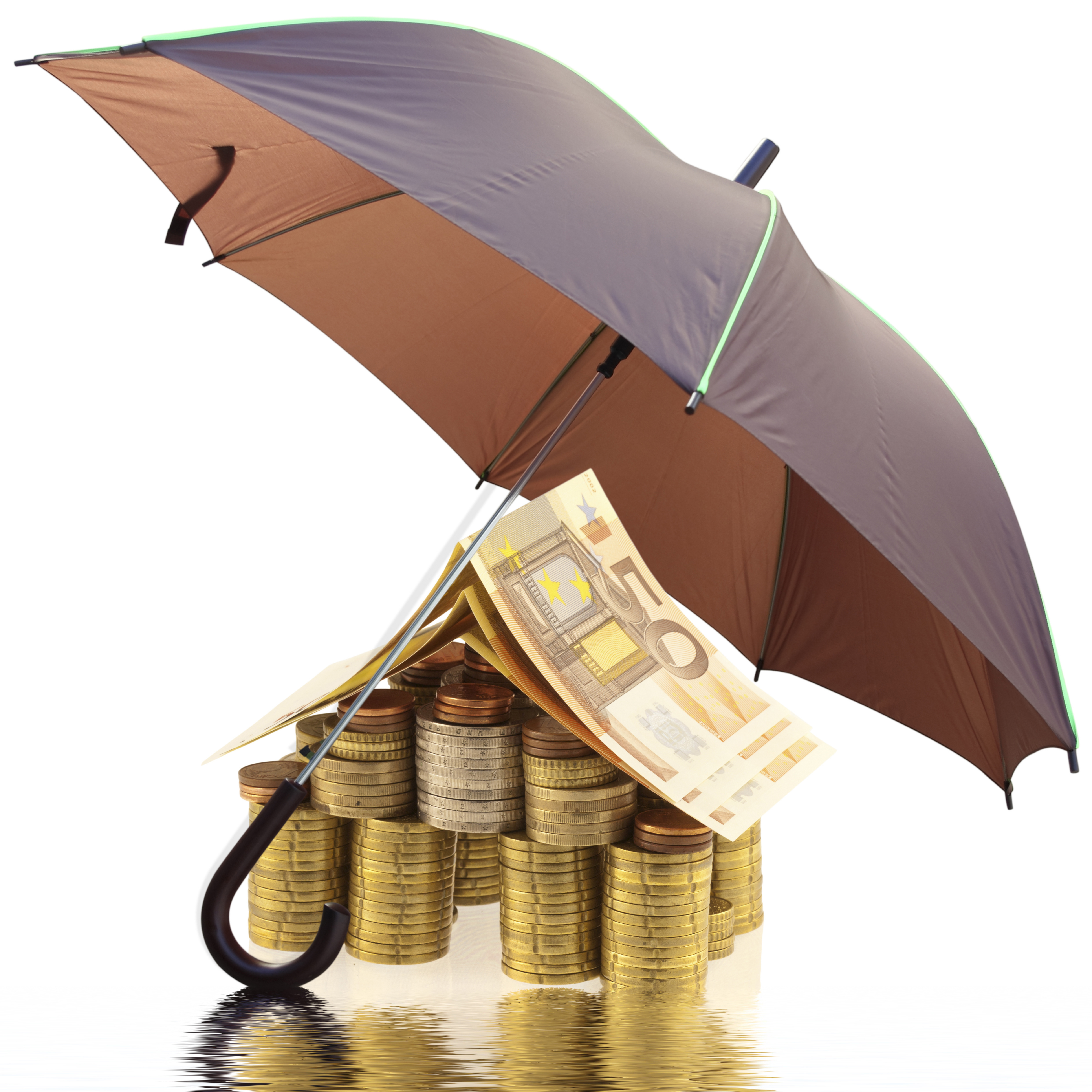 Финансовая защита рф. Деньги под зонтом. Зонт с деньгами. Деньги под зонтиком. Страхование зонт.